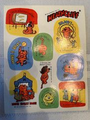 Vintage Rare 80’s Sticker sheets