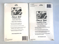 2 Pkgs. Vintage Suzy’s Zoo Easter & Fall Sticker Sheets ~ 4 Sheets Per Pack