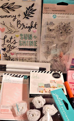 NEW Craft LOT Journal Treasure Scrap Book 15 Item Ephemera Paper Washi Stamp