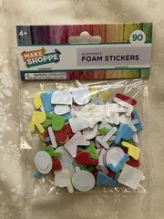 Make Shoppe Alphabet Foam Stickers 90 Total Scrapbook Bulletin Board