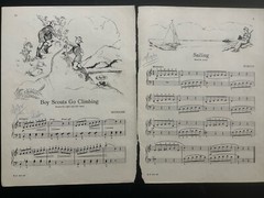 Vintage Sheet Music Single Pages lot of 100 craft junk journal art collage mixed