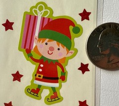 JOY Stickers(11pc)Christmas •Stars•Tree•Winter•Season•Elves •Holiday•Card Making