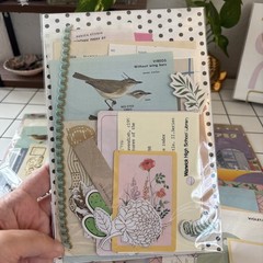 50 pcs- Small Lot Junk Journal Scrapbook Ephemera, Vintage Paper, Crafting