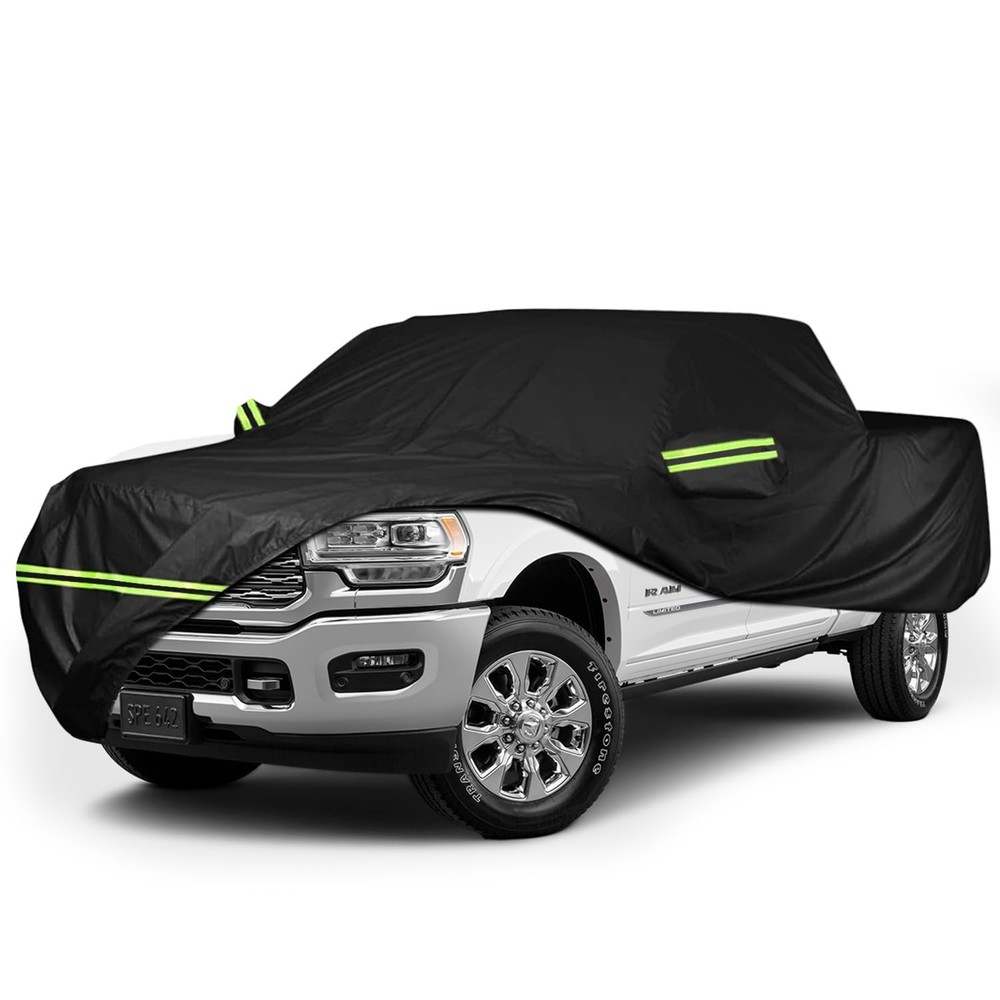 Waterproof Car Cover for 1998-2022 Dodge Ram 2500 3500 Crew Cab 6.5 ft Short …