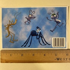 Bugs Life Sticker Sheet Scrapbook Planner Craft Stickers READ