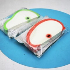 2PCS/Set Cute Fruit Memo Pad Apple Pear Shaped Note Paper School Supplies DIY