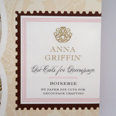 Anna Griffin Die Cut Boiserie 96 PCs for Decoupage Crafts Crafting AG847
