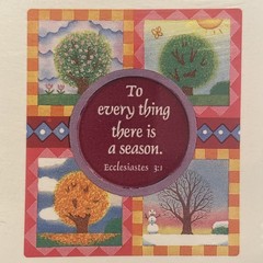 vtg 1999 sealed Christian stickers Standard Publishing Adult Motto sticker pack