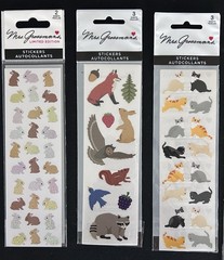 Mrs Grossmans HUGE Sticker Lot 450+ Flowers Mermaids Rainbows Kittens Bunnies…