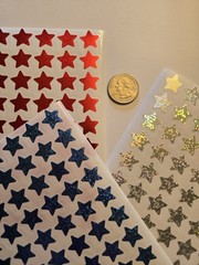 162 Small Star Stickers 4th Of July Stickers Planner Stickers Reward Stickers