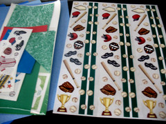 Baseball Combo 3 Gr Lengths Baseball, Photo mounting paper Lot.