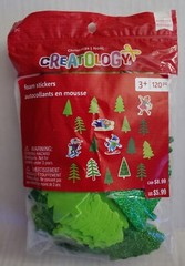 FREE Christmas Pad 24 Recollections 12 x 12 Sheets Scrapbook 120 Foam Stickers