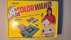 1994 Letraset COLORWAND Quick & Easy Color for Copies! Complete Open Box