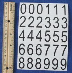 #25 NEW Lot-15 Alphabet Letters Numbers Stickers Cardmaking Scrapbook 2 Missing