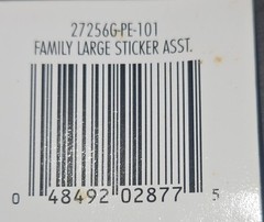 2 SIDED LARGE KEEPSAKE ESSENTIALS FAMILY TITLE & PHRASE SCRAPBOOKING STICKERS
