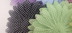 Spare Parts by The Paper Studio – Jumbo 4″ Flowers – Polka Dot Large Flower Jar