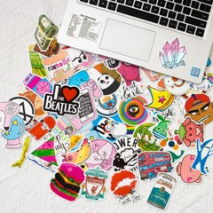 VSCO 100 Pcs Cool Stickers Pack, Waterproof VinylDecals