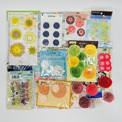 Lot Of 30+ Scrapbook Jolee’s Boutique + Jubilee + Other Gardening Flowers Bows