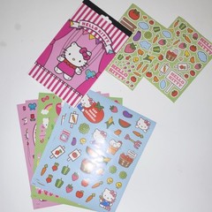 Hello Kitty Diary Stickers Multicolor Animals & Insects 4,360+ Scrapbooking Set