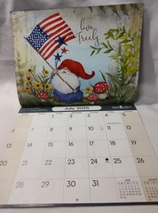 2025 Wall Calendar & Desk Planner Set*Cute Gnomes*Susan Winget Art*Boys Town*New