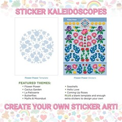 Sticker Kaleidoscopes Activity Book – Create Manadala Style Art with Sticker …