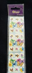 Sandylion Butterfly Micro Sticker Stationery Set, 2003, 1 Sheet