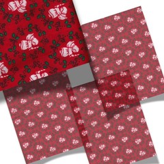Christmas Vellum Transparent Sheets Junk Journal Ephemera mq Origami Supplies