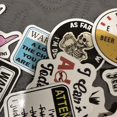 Lot Of 50+ Stickers Sarcasm Witty Rude Funny And More
