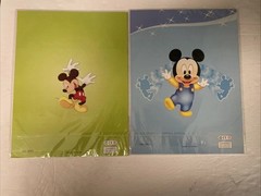 Disney Baby Mickey And Mickey And Minnie Decal & Fill The Color Originally