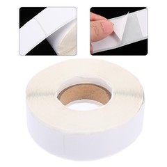 Self Adhesive White Food Storage Labels for Glass Metal Plastic Containers