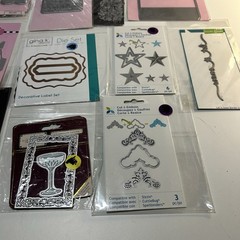 Huge Lot Metal Die Cuts Crafts Card Making Scrapbook, Embellishments And Holiday