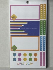 Happy Planner 518 Sticker book 30 Sheets School Abstract Teacher Classroom