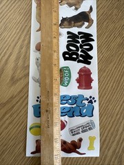 Dog Pet Sticker ROLL NRN Designs Scrapbook Stickers Best Friend, Dogs