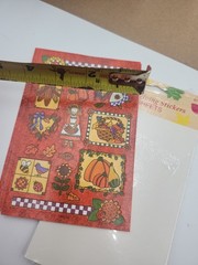 vintage American Greetings Forget Me Not Thanksgiving sticker 3 sheets fall