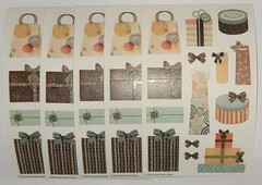 Sandylion Gift Stickers 5 SHEETS Size 4″ X 6 «