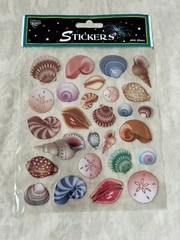 Nicole Quality Value Stickers Seashells New