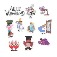 Alice in Wonderland Stickers 