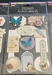 Jot Birds Butterflies Flowers Stickers LOT – 36 Pieces Total