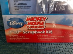 Disney Mickey Mouse and Friends 8×8 Scrapbooking Kit