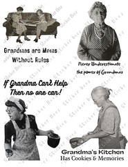 Grandmas Ephemera Collage Supplies Kit Lot Scrapbook Junk Journal Card Topper