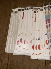 Huge Lot Scrapbooking Letters And Numbers Bo Bunny Me And My Big Ideas 80 Pages