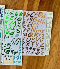 Lot of Scrapbooking Paper, Stickers, Die Cuts, Junk Journaling, Crafts, Origami