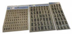 New Linen Alphabet Stickers Self Adhesive Letters Scrapbooking Lil Davis Designs