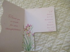 A Special Note of Thanks Gratitude Card (Scrapbooking, Paper Crafts, DIY)