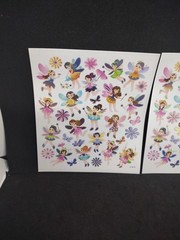 Fairies Flowers And Butterflies Sticker Sheet Craft Stickers 2 Sheets