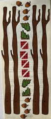 WOODSY Stickers(24pc)5”x12”Frances Meyer•Border•Photo Corners•Branch•Card Making