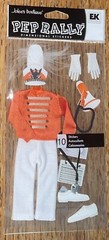 Jolees Prep Rally Orange DRILL TEAM Music Whistle Megaphone DANCE Marching Band