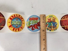Vtg 80s 90s Dare Anti Drug Sticker Roll Drug Free School Kids Ad – (1) Roll