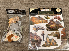 SCRAPBOOK ANGELS THOMAS KINKADE RELIGIOUS BABY STARS 300 LOT STICKERS CRAFT NEW