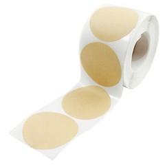 500 Pack 2″ Scratch Off Stikcers Round Adhesive Stickers for Baby Shower Wedding